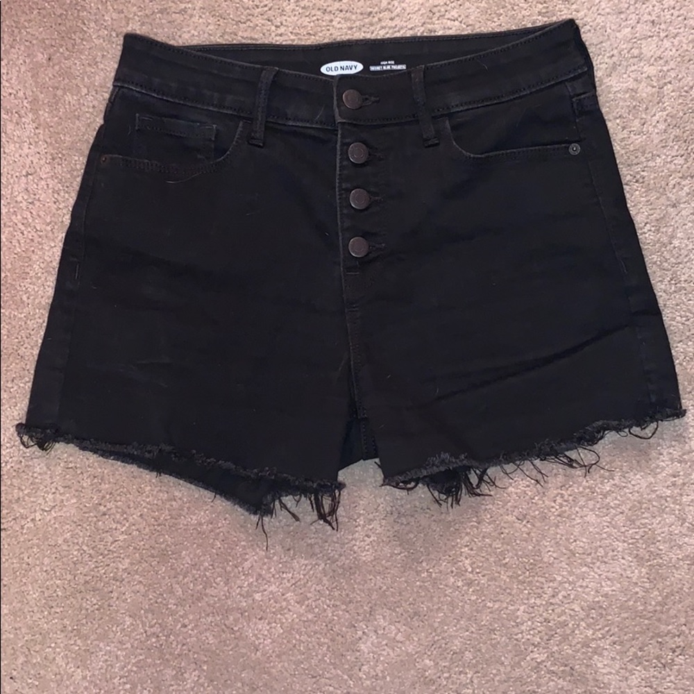 Black shorts